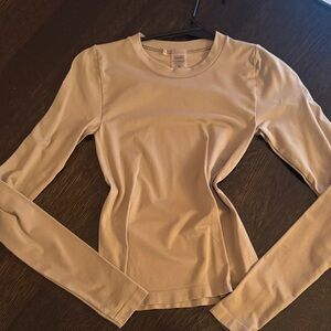 Aritzia taupe long sleeve